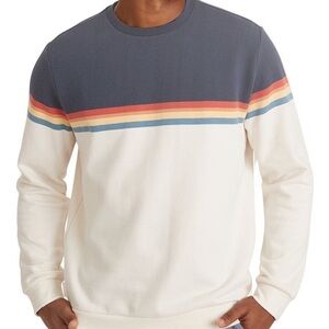 Marine Layer Sunset Stripe Sweatshirt